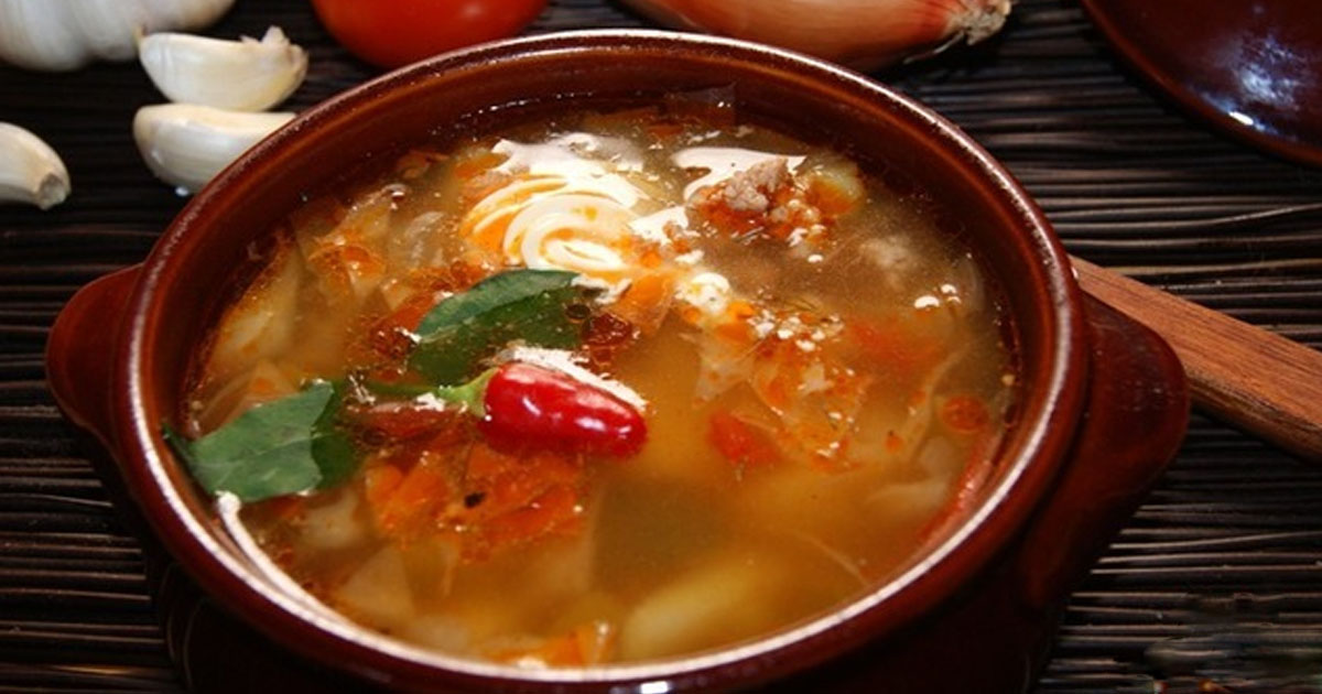 Легендарный суп «Чехословацкий»: настолько сытный, что второе блюдо тебе не понадобится!