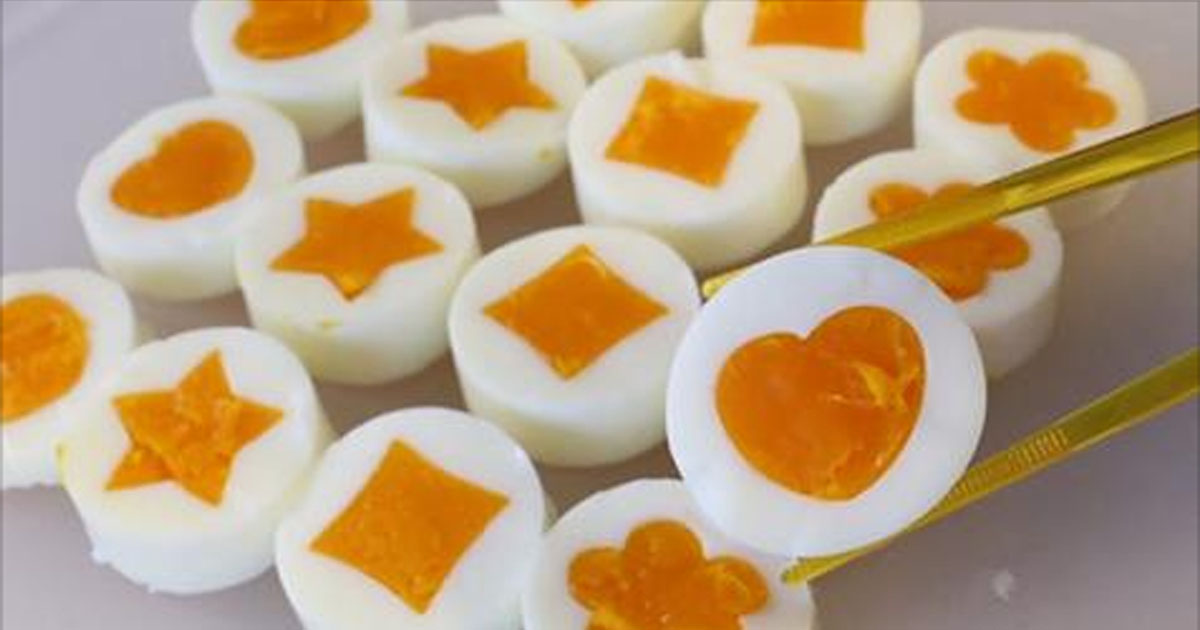 Яйца, сваренные по японской технологии