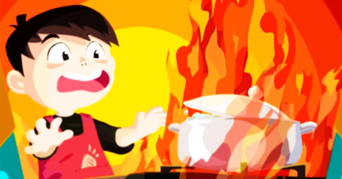 Если разгорелся пожар: 3 правила, которым вы просто обязаны научить своих детей