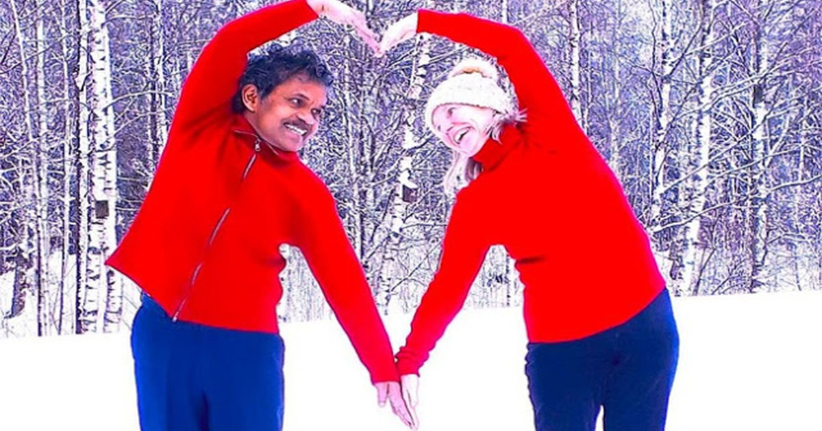 Он проехал путь из Индии в Швецию на велосипеде, чтобы воссоединиться со своей любовью