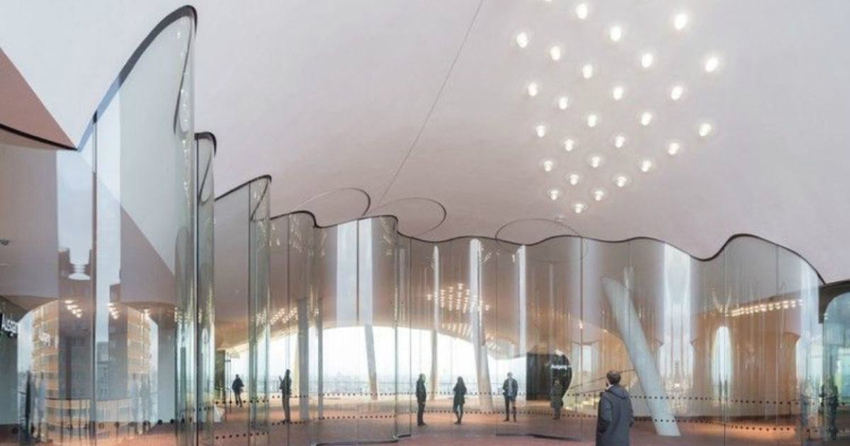 Новое здание Эльбской филармонии в Гамбурге (Германия) — это настоящее чудо архитектуры