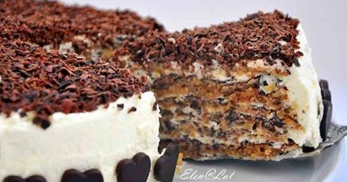 Ореховый торт почти без муки! Рецепт привезен из Италии