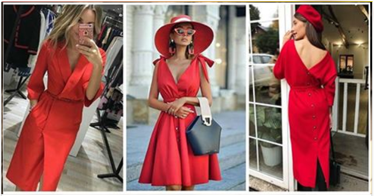 Такое разное красное платье: 20 волшебных образов со вкусом