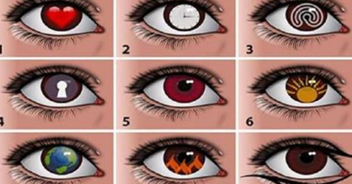 Тест 9-ти глаз. Выберите понравившийся вариант и узнайте, как он вас характеризует